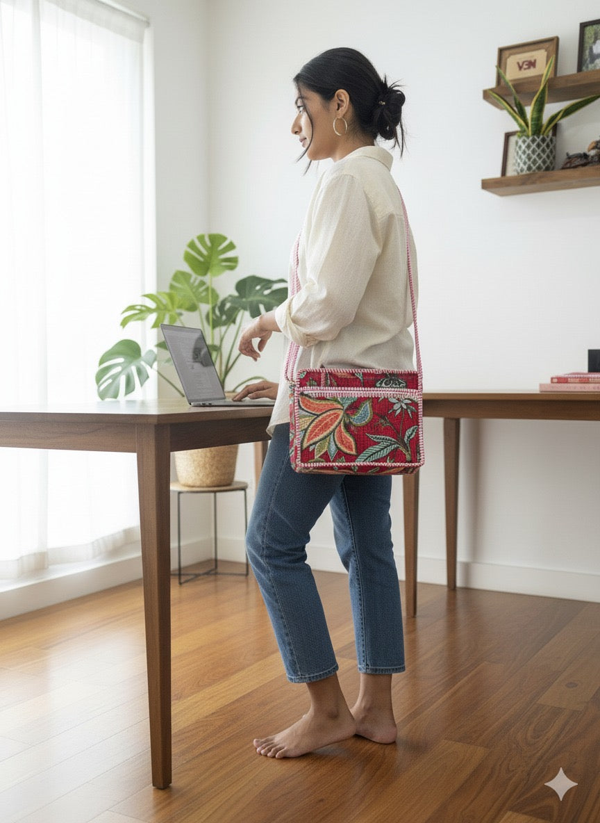 Classic Quilted Sling Bag