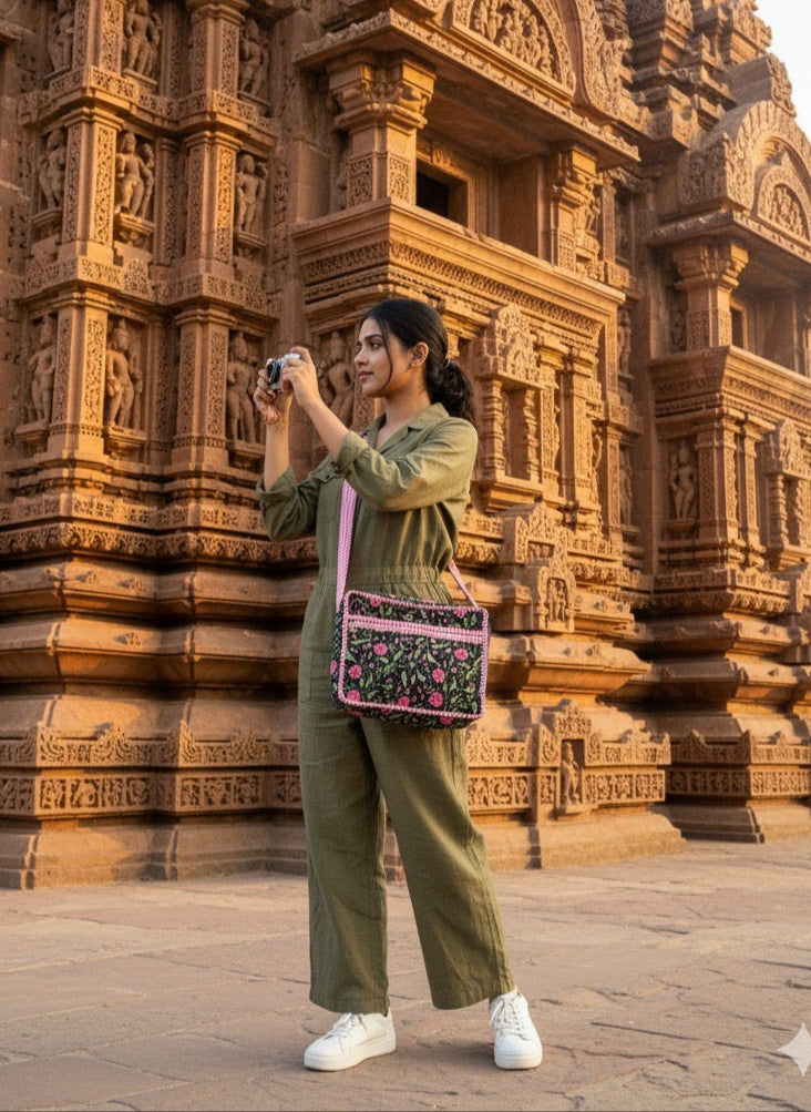 Classic Quilted Sling Bag