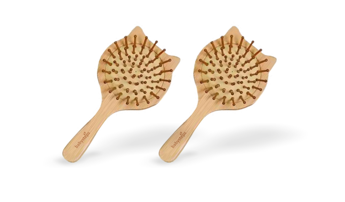 Cat Kids Size Paddle Hairbrush