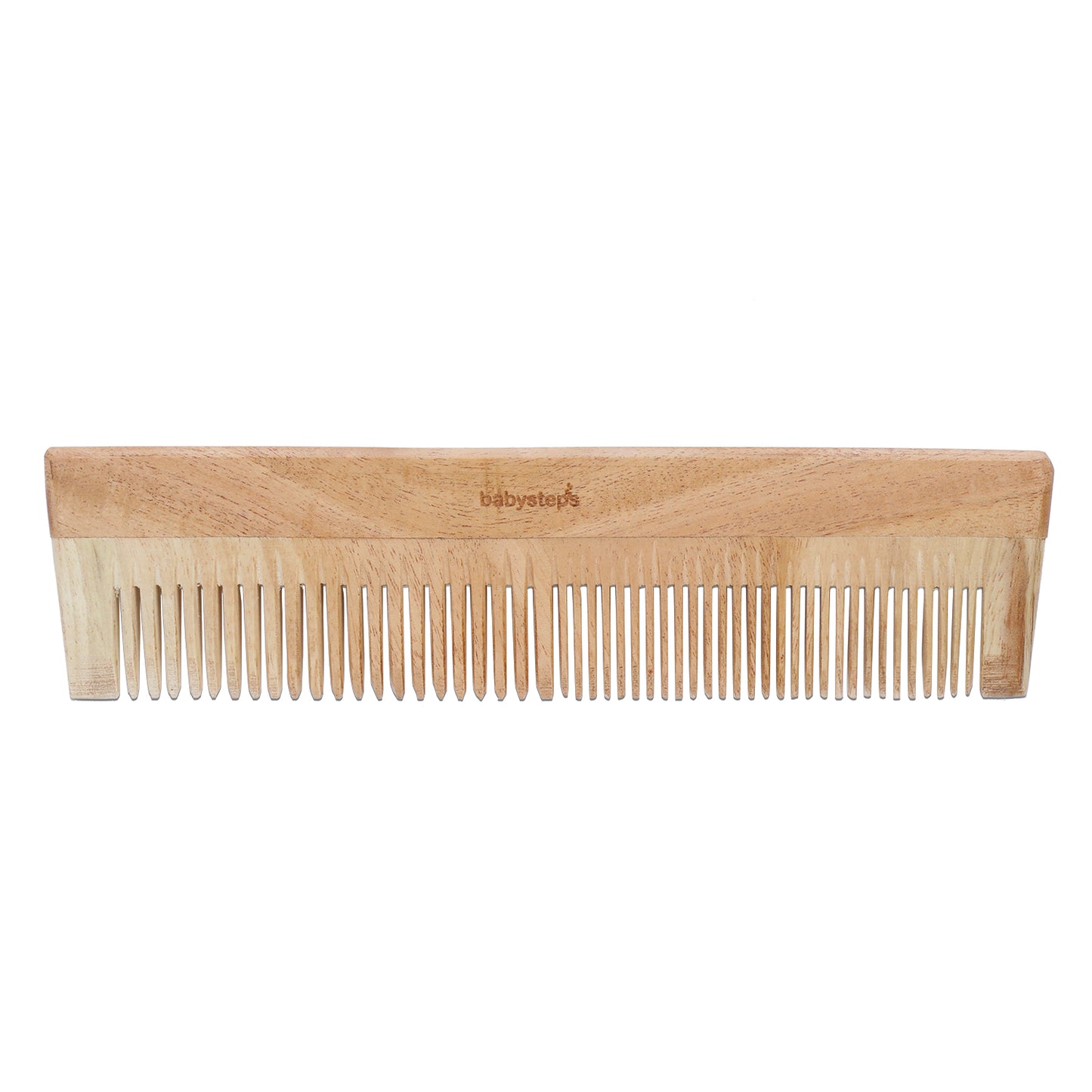 Neem Wood Comb - Dual Tooth