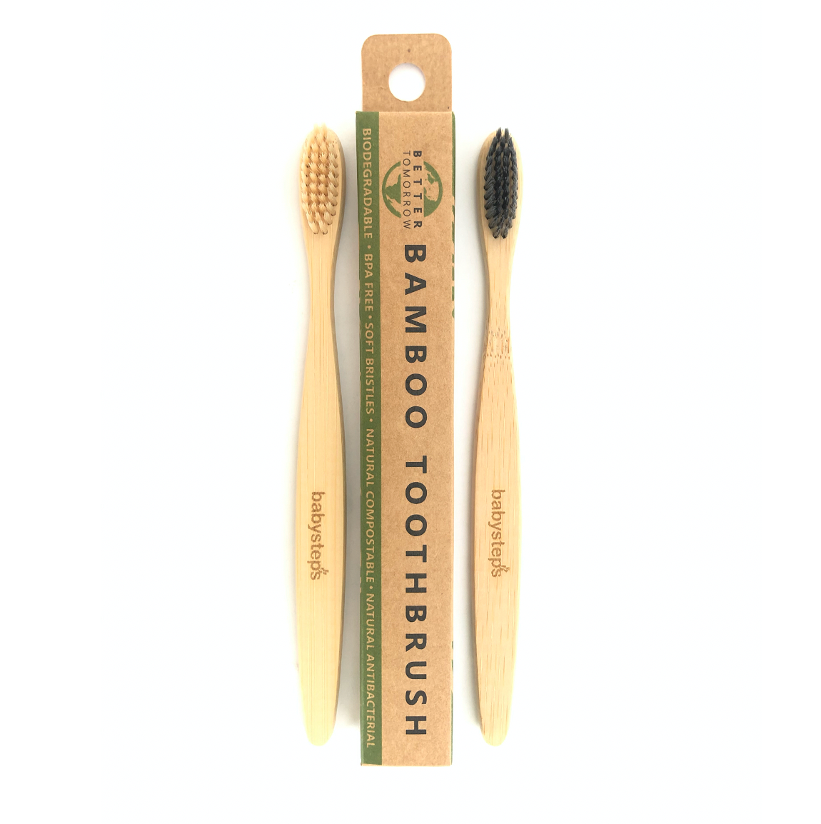 Bamboo Toothbrush (Pack of 2)