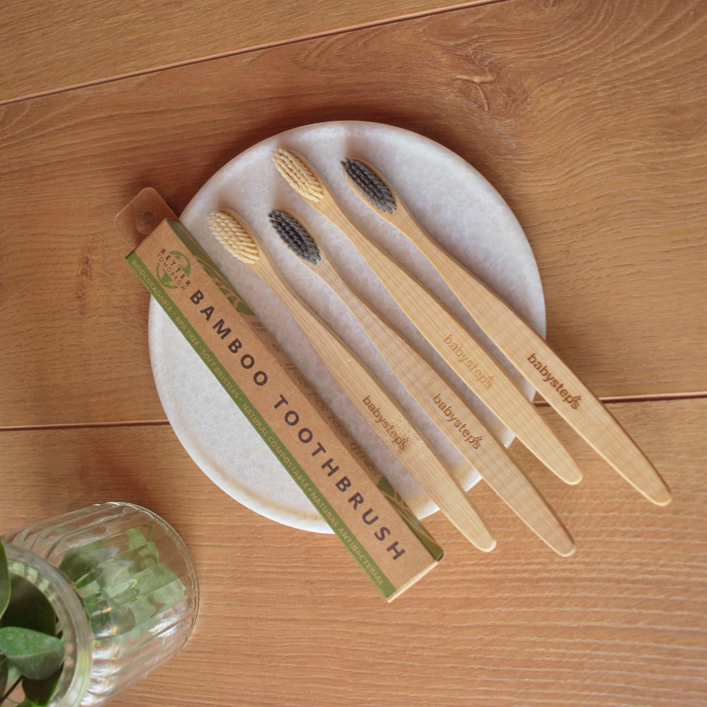 Bamboo Toothbrush (Pack of 4)