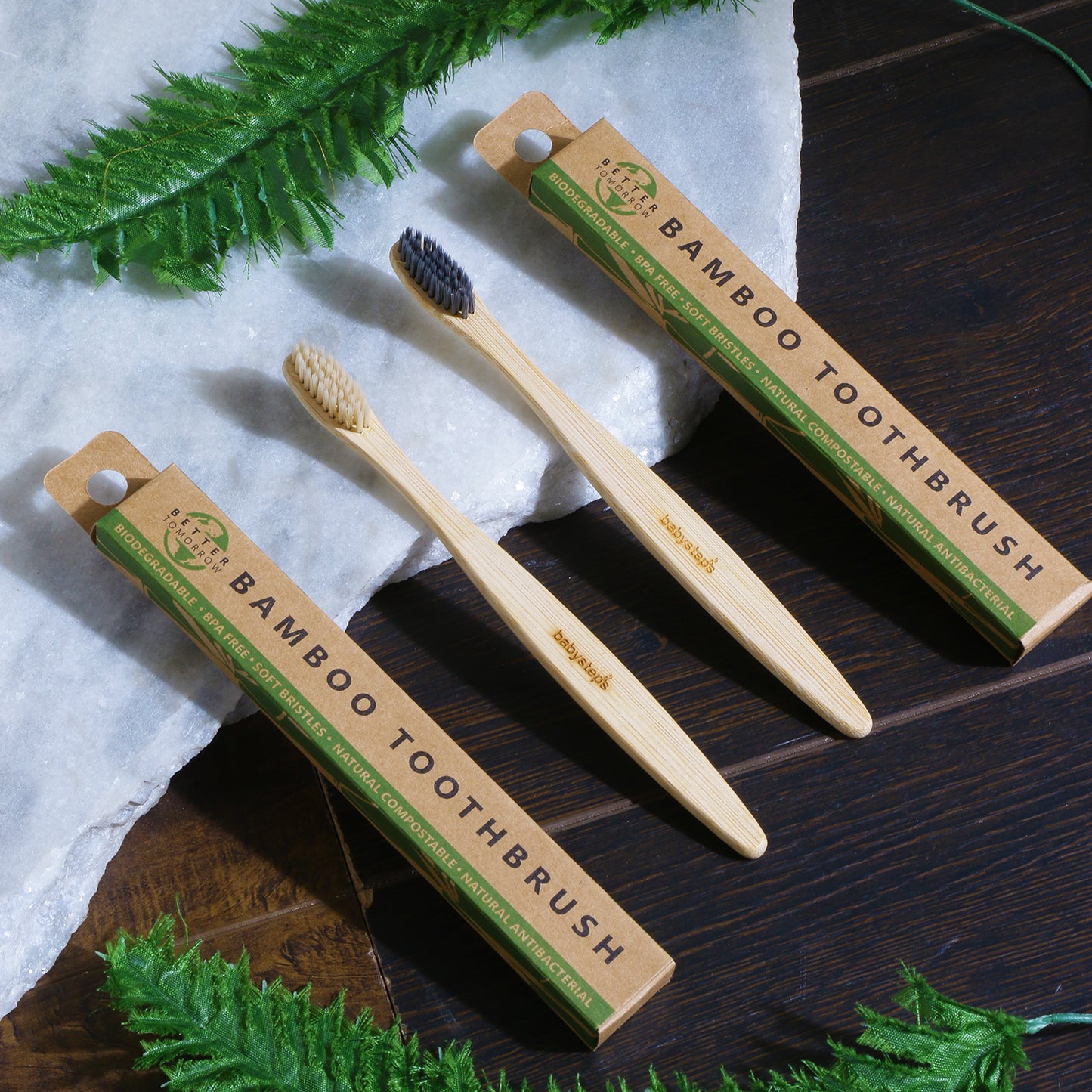 Bamboo Toothbrush (Pack of 2)