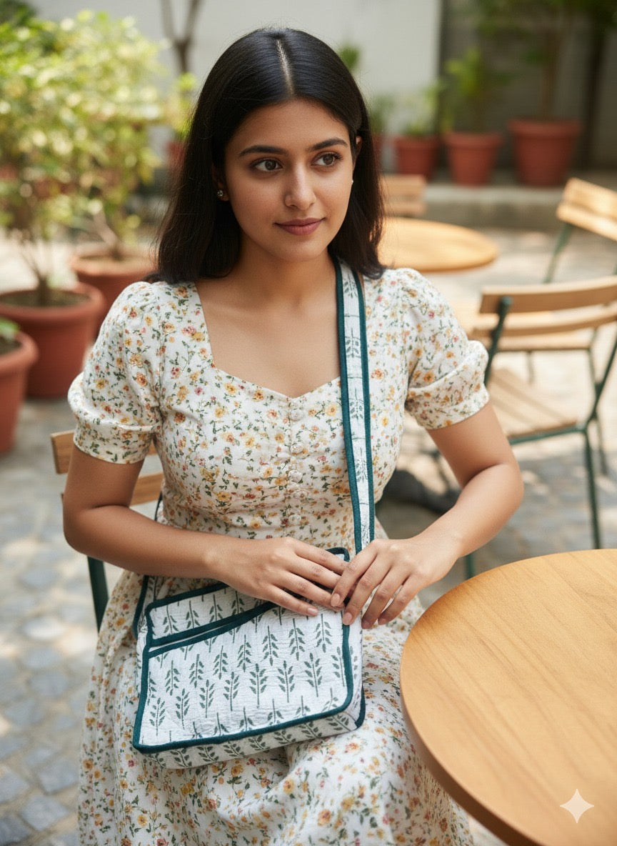 Classic Quilted Sling Bag