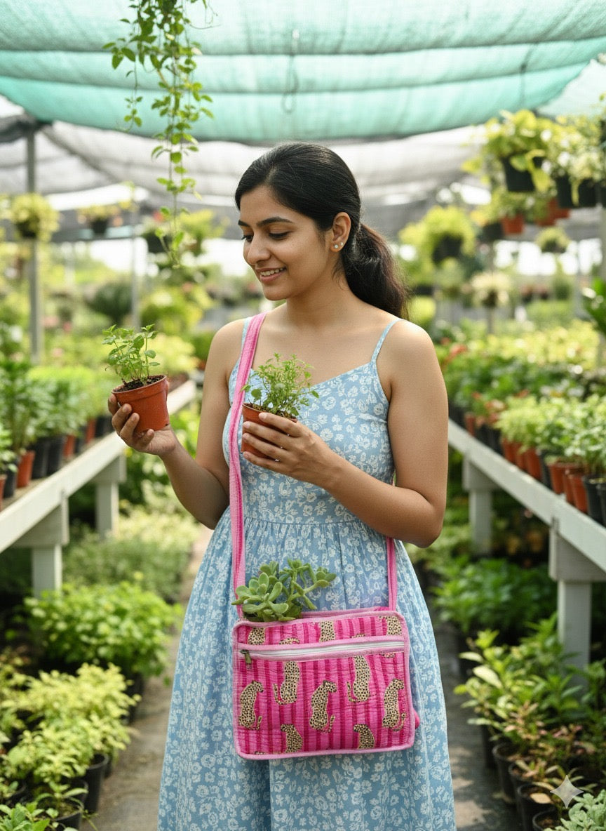 Classic Quilted Sling Bag