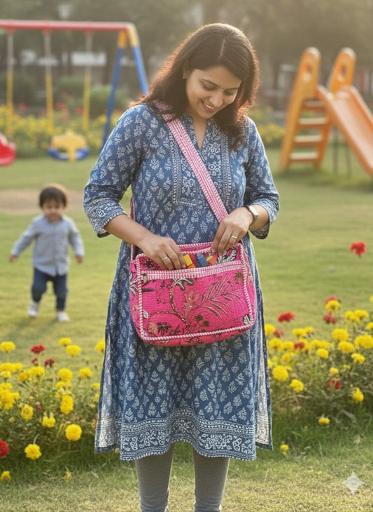 Classic Quilted Sling Bag