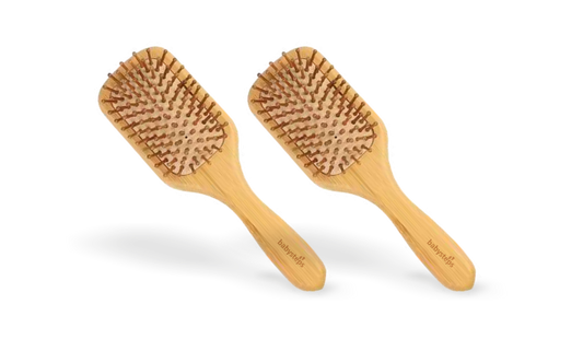 Bamboo Paddle Hairbrush
